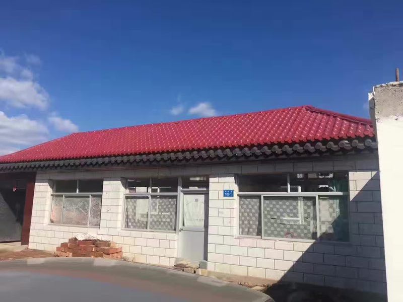 樹(shù)脂瓦工程案例